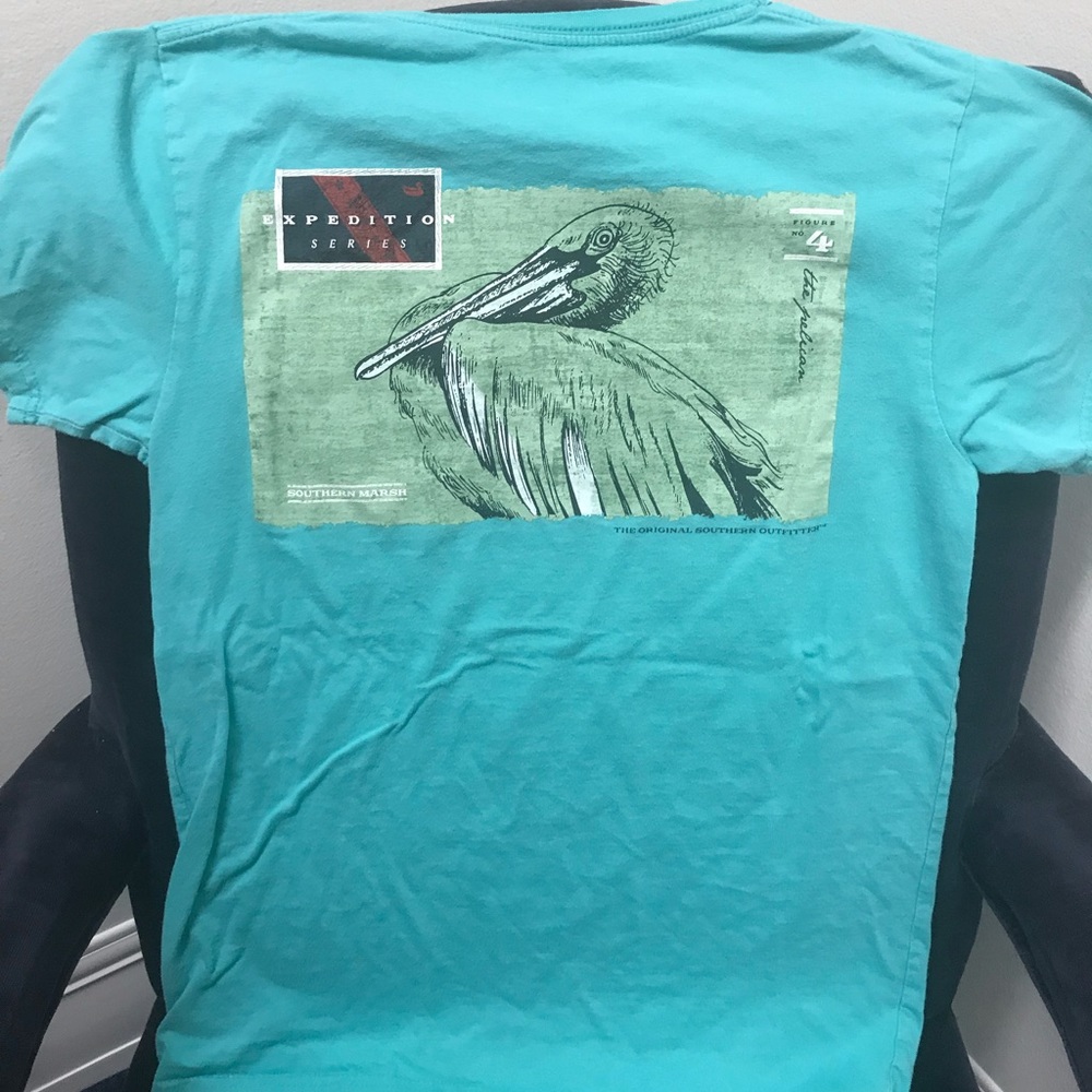 Teal Southern Marsh T-shirt